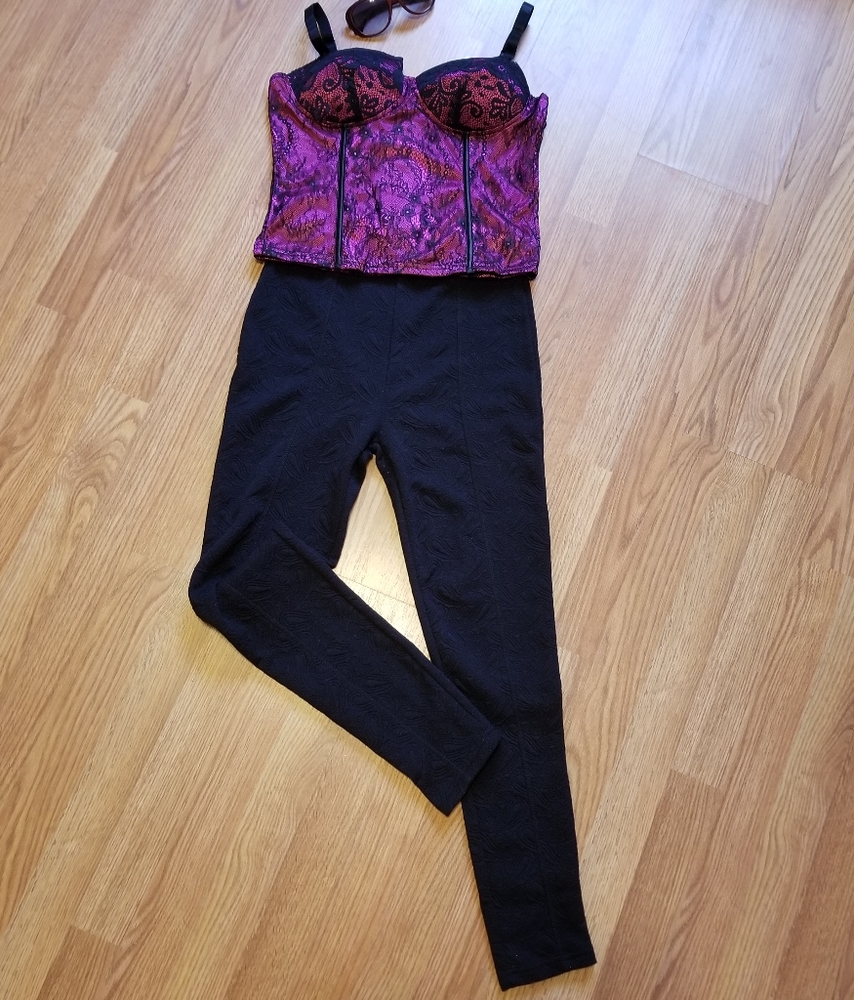 Connection 18 Paisley Patterned Dress Pants